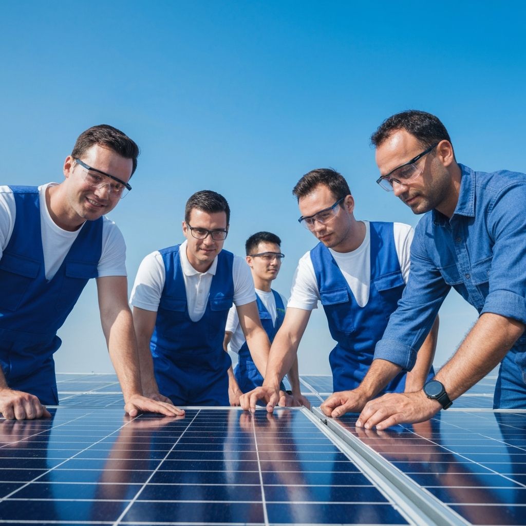 SunnyVolt team at work